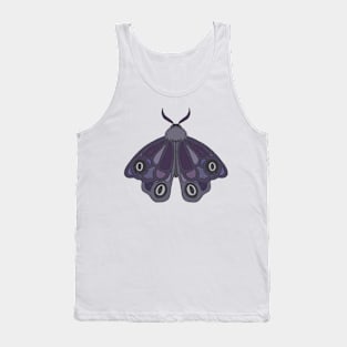 Purple moth Tank Top